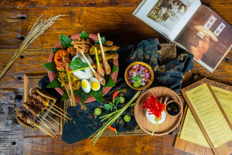 traditional bali food on a table